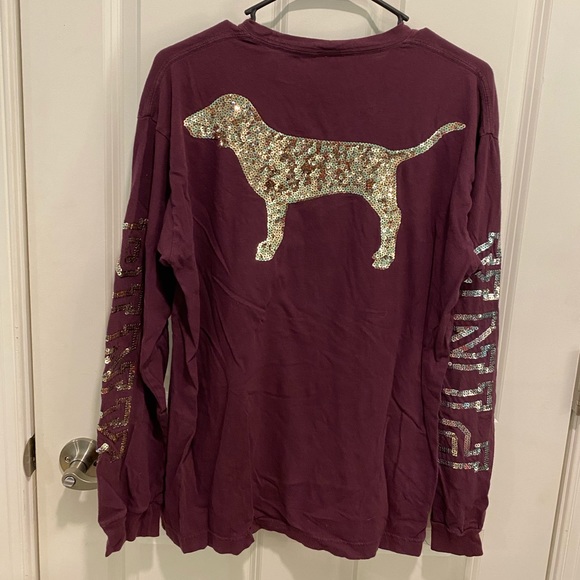 VS Pink Long Sleeve Tee - Picture 2 of 5